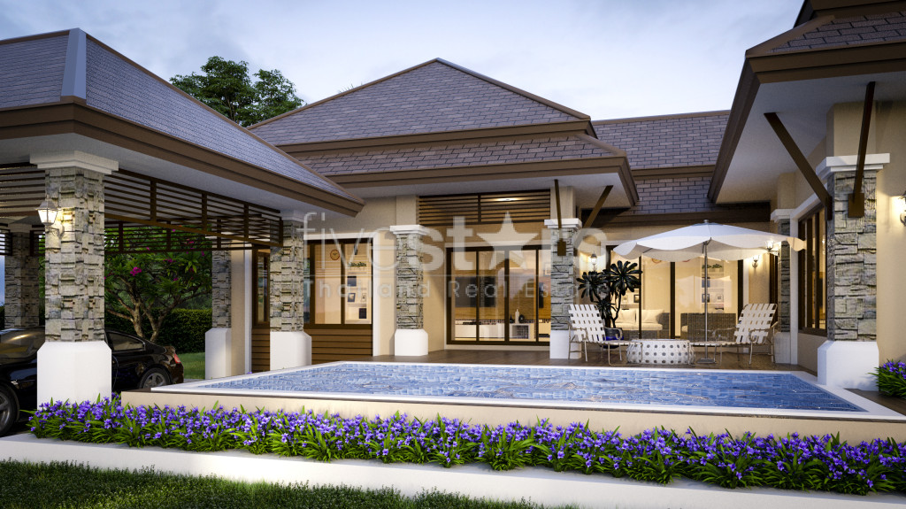 Hua Hin Grand Hills : New well constructed Villa’s in Soi 70 – New Development